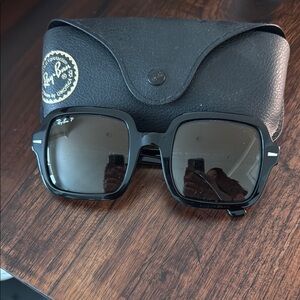 Ray-Ban Black Square Sunglasses